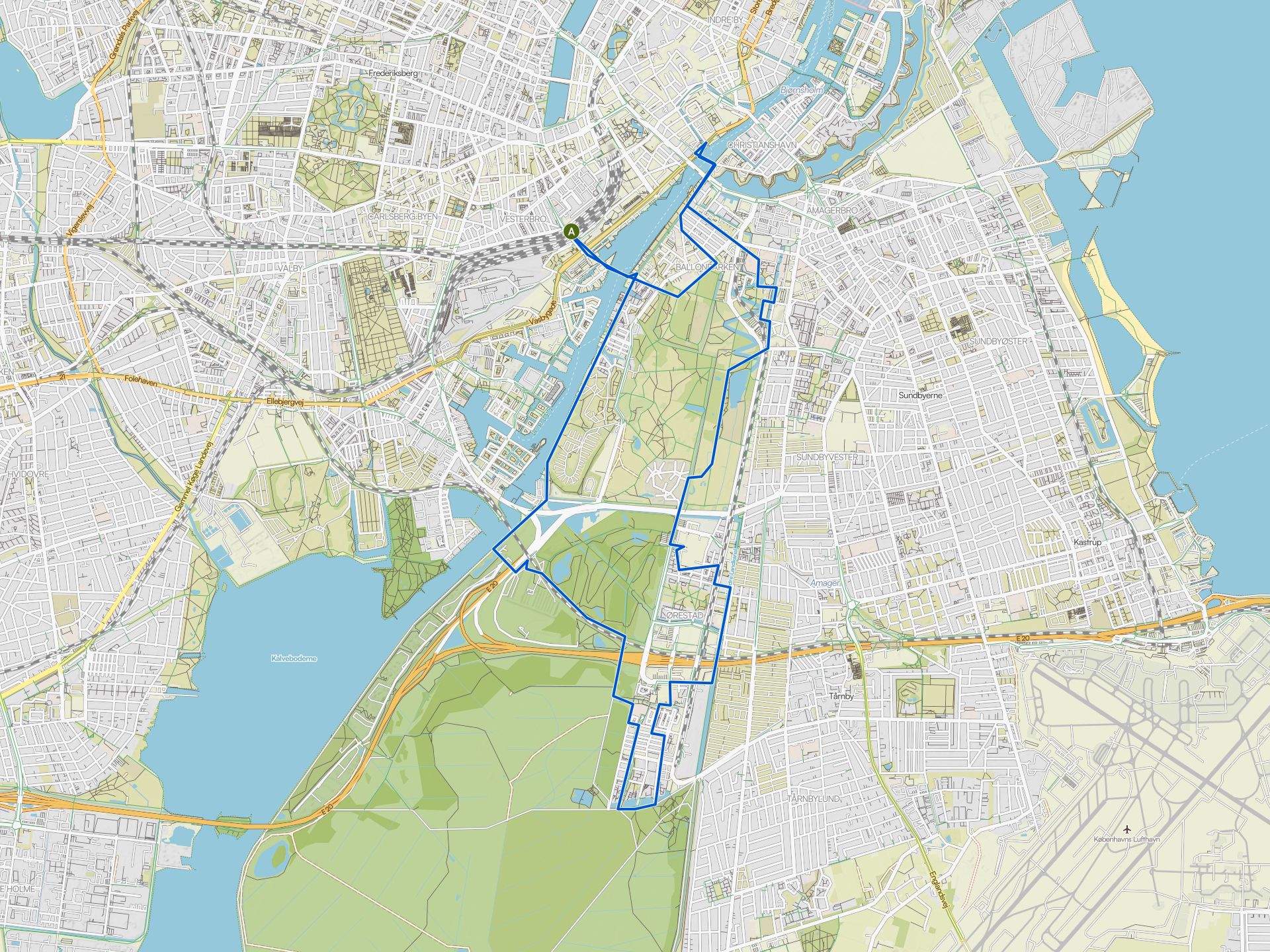 The best traffic-free bike rides in the Capital Region of Denmark | Komoot